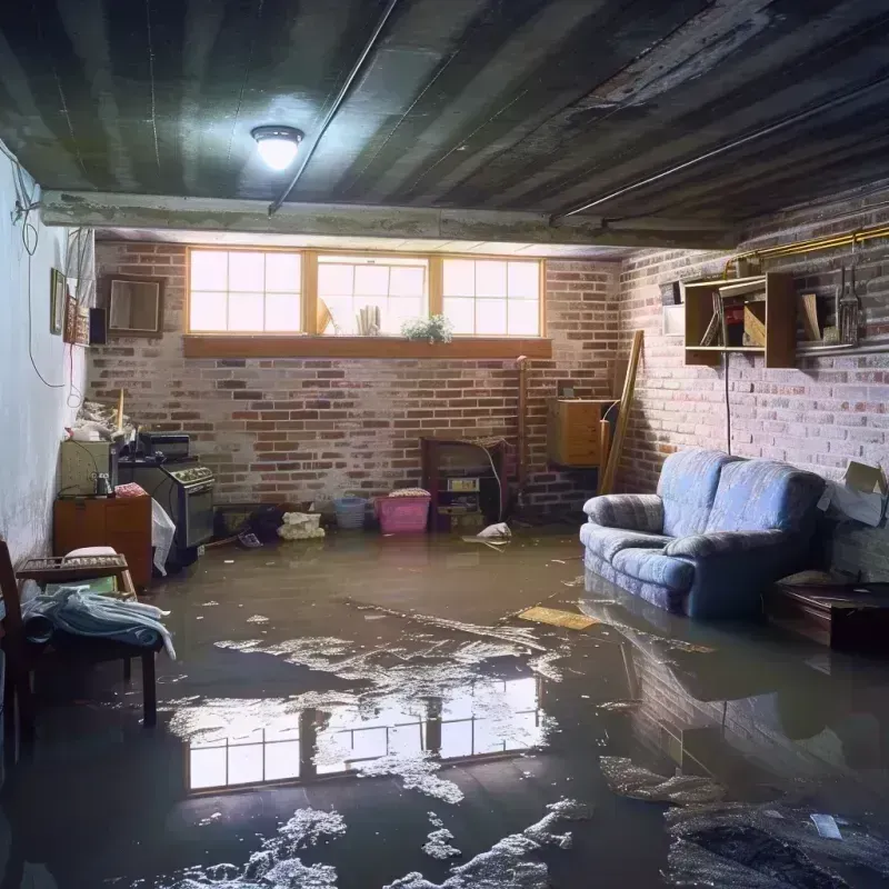 Flooded Basement Cleanup in Gettysburg, SD